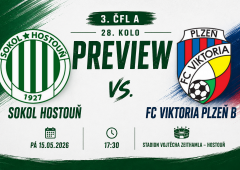 Preview: Páteční výzva v Hostouni! Sokol vyzve třetí Viktorii Plzeň B